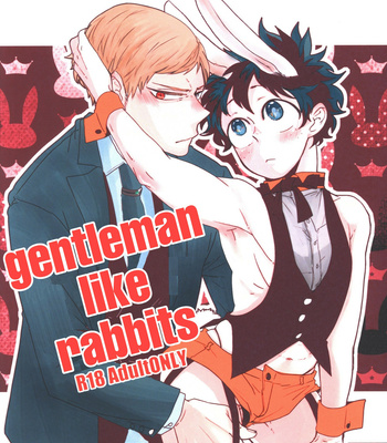 [nasuo] Gentleman like rabbits – boku no hero academia dj [Eng] – Gay Manga thumbnail 001
