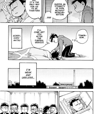 [MOMONCHU/ Kicchomu Ageo] Arishi hi no kimi he – Osomatsu-san dj [Eng] – Gay Manga sex 16