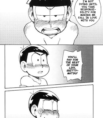 [MOMONCHU/ Kicchomu Ageo] Arishi hi no kimi he – Osomatsu-san dj [Eng] – Gay Manga sex 39