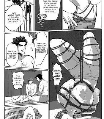[Rurida] Encouragement of bondage – JoJo’s Bizarre Adventure dj [Eng] – Gay Manga sex 16