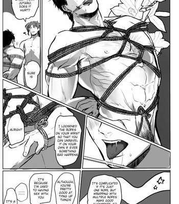 [Rurida] Encouragement of bondage – JoJo’s Bizarre Adventure dj [Eng] – Gay Manga sex 17