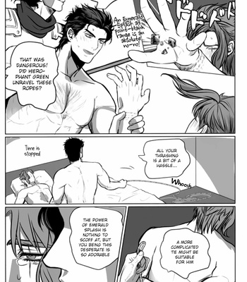 [Rurida] Encouragement of bondage – JoJo’s Bizarre Adventure dj [Eng] – Gay Manga sex 21