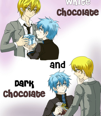 Gay Manga - [Nuriko Kairu] White Chocolate and Dark Chocolate – Kuroko no Basket dj [ENG] – Gay Manga