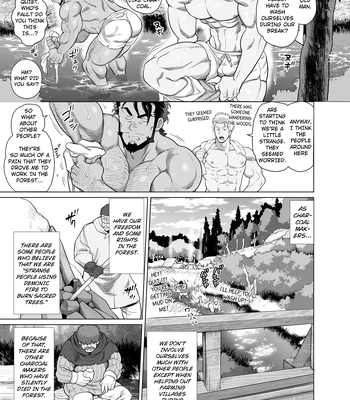 [Ocha Ocha Honpo (Chabashira Tatekichi)] The Nighttime Cries of the Charcoal Maker in the Forest [Eng] – Gay Manga sex 10