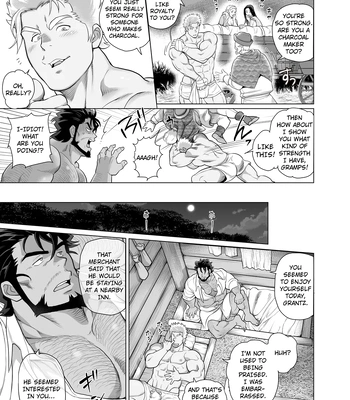 [Ocha Ocha Honpo (Chabashira Tatekichi)] The Nighttime Cries of the Charcoal Maker in the Forest [Eng] – Gay Manga sex 12