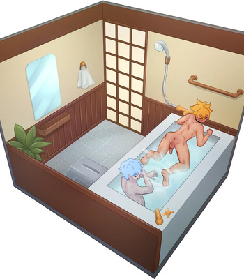 Camohouse – Boruto Shower Room Newset – Gay Manga sex 2