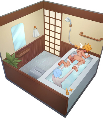 Camohouse – Boruto Shower Room Newset – Gay Manga sex 3