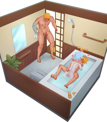 Camohouse – Boruto Shower Room Newset – Gay Manga sex 10