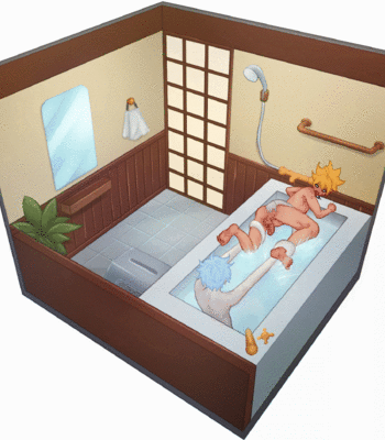 Camohouse – Boruto Shower Room Newset – Gay Manga sex 12