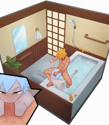 Camohouse – Boruto Shower Room Newset – Gay Manga sex 17