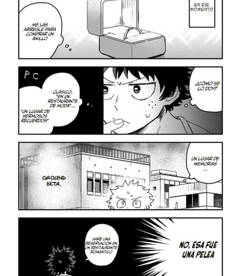 [Nekaseteyo (Rokuwari)] Gomi to kekkon (Matrimonio Basura) – Boku no Hero Academia dj [Esp] – Gay Manga sex 19