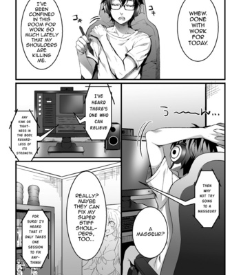[Kairi] Etsuraku Massage e Youkoso ~Himitsu no Ura Op Service Chuu 1 [Eng] – Gay Manga sex 2
