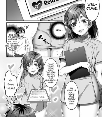 [Kairi] Etsuraku Massage e Youkoso ~Himitsu no Ura Op Service Chuu 1 [Eng] – Gay Manga sex 3