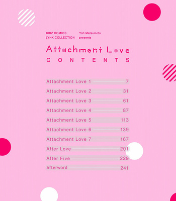 [MATSUMOTO Yoh] Attachment Love [Eng] – Gay Manga sex 5