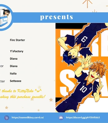 Gay Manga - [Y’sFactory] Fire Starter – Haikyuu!! dj [Eng] – Gay Manga