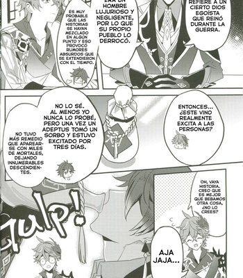 [Megumi] The Intoxicated Harbinger and Archon – Genshin Impact dj [Spanish] – Gay Manga sex 7