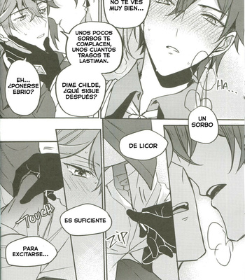 [Megumi] The Intoxicated Harbinger and Archon – Genshin Impact dj [Spanish] – Gay Manga sex 13