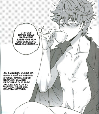 [Megumi] The Intoxicated Harbinger and Archon – Genshin Impact dj [Spanish] – Gay Manga sex 32