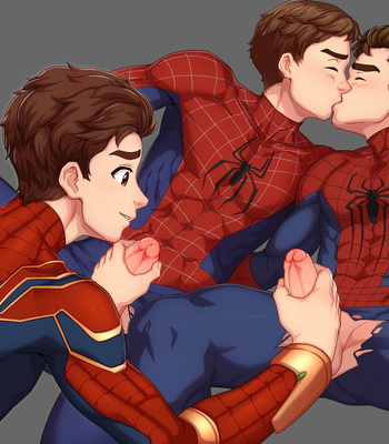 [Suiton00] MCU – Three way home – Spiderman #1 – Gay Manga sex 19