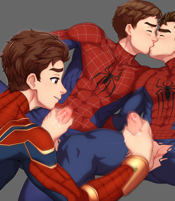 [Suiton00] MCU – Three way home – Spiderman #1 – Gay Manga sex 25