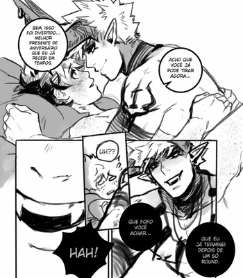 [Spacenipnops] Birthday Demon – Boku no Hero Academia dj [Portuguese] – Gay Manga sex 21