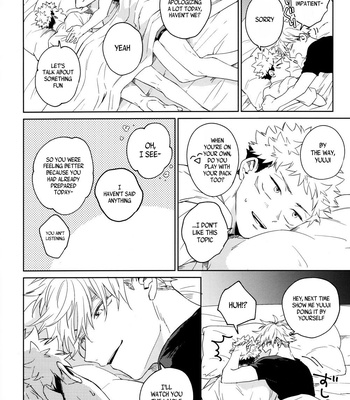 [Shiratama (Kumayu)] Gomen ne, Daisuki – Sorry, I love you – Jujutsu Kaisen dj [Eng] – Gay Manga sex 21