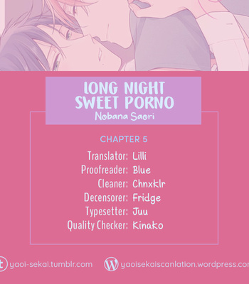 [NOBANA Saori] Long Night Sweet Porno [Eng] – Gay Manga sex 148