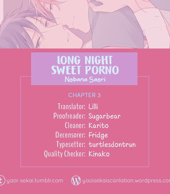[NOBANA Saori] Long Night Sweet Porno [Eng] – Gay Manga sex 76