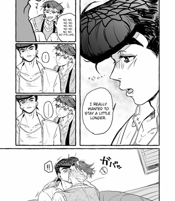 [いくのののすけ] Banquet is a excellence, and love is a shower – Jojo’s Bizzare Adventure dj [Eng] – Gay Manga sex 4