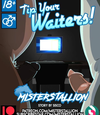 [MisterStallion] Tip Your Waiters! [Eng] – Gay Manga thumbnail 001