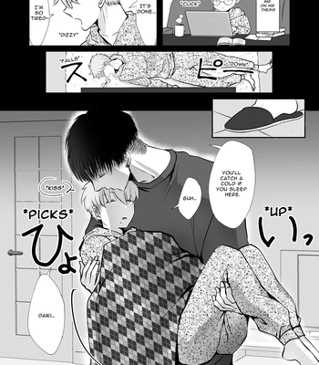 [merrow (Me)] Shinchousa 40cm, Iroiro Ooki na Basuke Senshu ga Horeraremasita | 40cm height difference, I fell in love with various big basketball players. [Eng] – Gay Manga sex 12