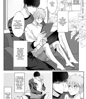 [merrow (Me)] Shinchousa 40cm, Iroiro Ooki na Basuke Senshu ga Horeraremasita | 40cm height difference, I fell in love with various big basketball players. [Eng] – Gay Manga sex 20