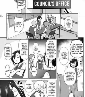 [Yuruyakatou] Gouman Seitokaichou ga Josou o Shitara [Eng] – Gay Manga sex 4