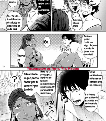 [Ken] Uruwashiki Shangrila de Kyousei Kouhai [Español] – Gay Manga sex 18