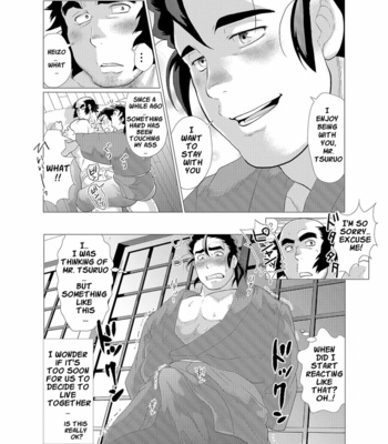 [Ochaocha Honpo (Chabashira Tatsukichi)] Tsuru Otto no Ongaeshi [Eng] – Gay Manga sex 16
