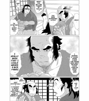 [Ochaocha Honpo (Chabashira Tatsukichi)] Tsuru Otto no Ongaeshi [Eng] – Gay Manga sex 22
