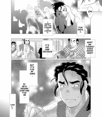 [Ochaocha Honpo (Chabashira Tatsukichi)] Tsuru Otto no Ongaeshi [Eng] – Gay Manga sex 28