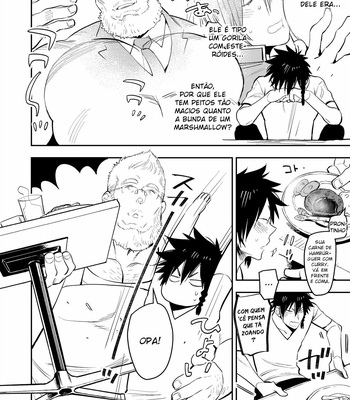 [Hoshinagi (Kijima Heigo)] Yankee-kun to Marshmallow Papa [PT-BR] – Gay Manga sex 9