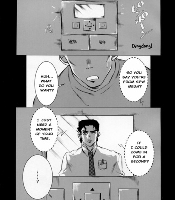 [Umagoya] Houmon Hanbaiin Kujo Jotaro – JoJo’s Bizarre Adventure dj [Eng] – Gay Manga sex 2