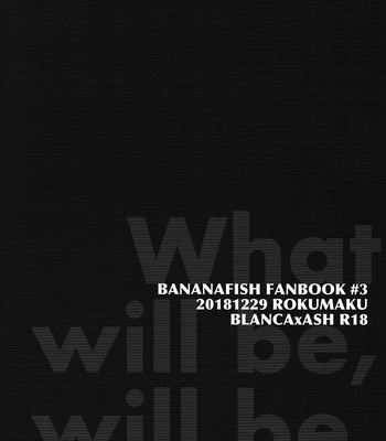 [Roku (Amino)] What will be, will be – Banana Fish dj [Español] – Gay Manga sex 3