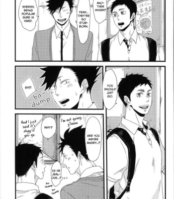 [LIFE WITH DOG (Buranko)] Karasu no Kuchibashi Neko no Shippo – Haikyuu!! dj [Eng] – Gay Manga sex 4