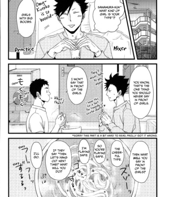 [LIFE WITH DOG (Buranko)] Karasu no Kuchibashi Neko no Shippo – Haikyuu!! dj [Eng] – Gay Manga sex 9