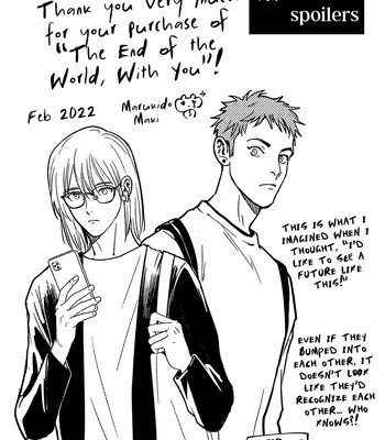 [Marukido Maki] The End of the World, With You [Eng] – Gay Manga sex 468