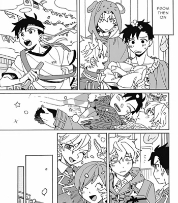[Fujitobi] Galge no Sekai de Shinyuu ♂ ga Ore o Sukida to Iidashite!? [Eng] – Gay Manga sex 168