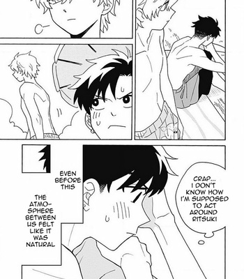 [Fujitobi] Galge no Sekai de Shinyuu ♂ ga Ore o Sukida to Iidashite!? [Eng] – Gay Manga sex 83