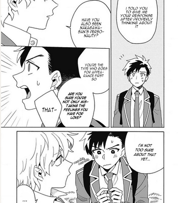 [Fujitobi] Galge no Sekai de Shinyuu ♂ ga Ore o Sukida to Iidashite!? [Eng] – Gay Manga sex 40