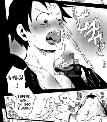 [S+y (Yumiya)] Trafalgar wa Gomugomu no Yume o Miru ka? – One Piece dj [Pt-Br] – Gay Manga sex 13