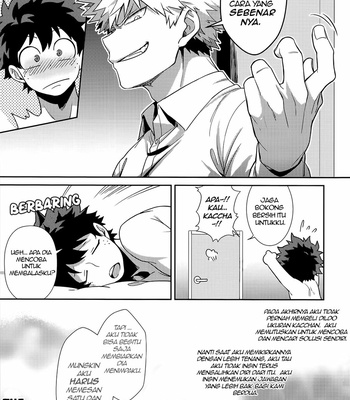 [henjen69] HUG me! KISS me! LOVE me! Darling – My Hero Academia dj [Indonesia] – Gay Manga sex 37