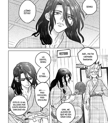 [Metoc] Tipsy act in hot spring – Dr. Stone dj [Español] – Gay Manga sex 14