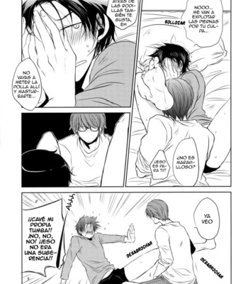 [Rakuban] Shin-chan’s Foot Fetish – DJ Kuroko no Basket [Español] – Gay Manga sex 9